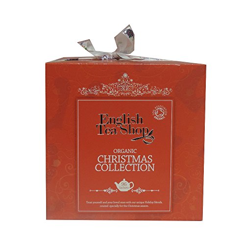 0680275046264 - ENGLISH TEA SHOP - CHRISTMAS COLLECTION - RED CUBE BOX - 144G