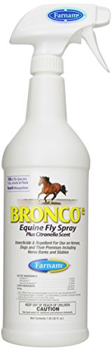 0680596326632 - FARNAM HOME AND GARDEN 100502328 BRONCO EQUINE SPRAY WITH CITRONELLA SCENT FOR PETS, 32-OUNCE