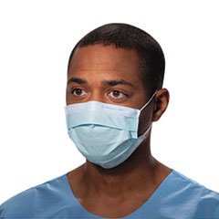 0680651470805 - KIMBERLY CLARK PROCEDURE MASK WITH EARLOOPS - MODEL KCP 47080 - BOX OF 50
