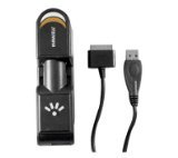 0680988800238 - DURACELL DU8023 HIGH QUALITY DURABLE 2.1A CHARGER FOR IPHONE - 1 PACK - RETAIL PACKAGING - BLACK