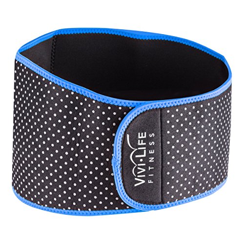 0681066215432 - VIVI LIFE FASHION SLIMMING BELT WITH RICH LOOKING DESIGN ~ BLUE