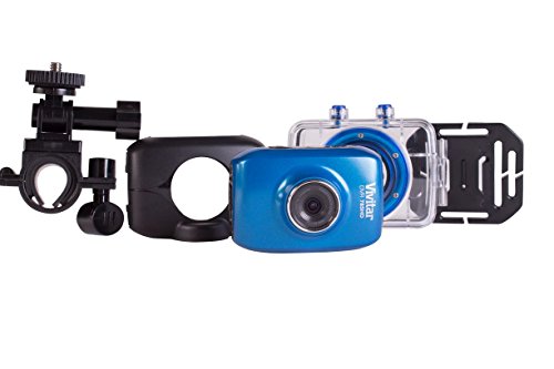 0681066474815 - VIVITAR ACTION VIDEO CAMCORDER WITH 1-INCH LCD SCREEN, BLUE (DVR782)
