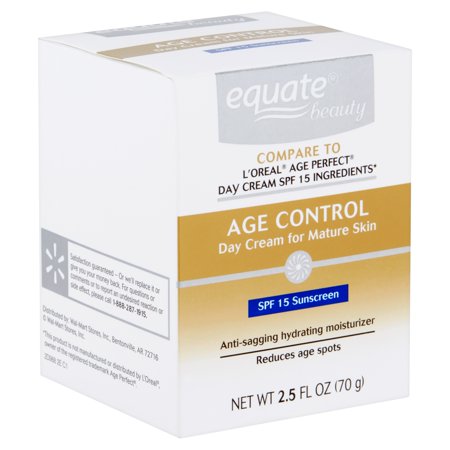 0681131070034 - EQUATE BEAUTY AGE CONTROL DAY CREAM FOR MATURE SKIN, 2.5 FL OZ