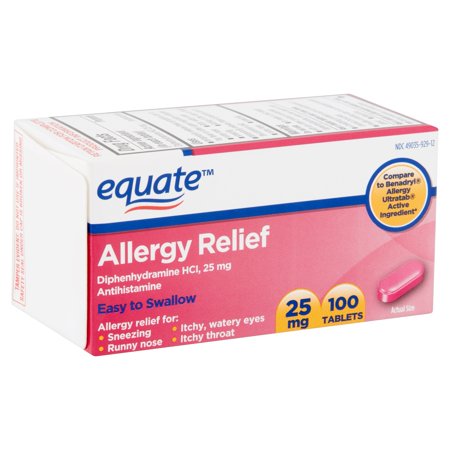 0681131183956 - ALLERGY TABLETS 25 MG