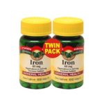 0681131312516 - IRON EQUIVALENT TO FERROUS SULFATE TWIN PACK 65 MG LB LB, 2 INXIN4 INXIN3.6 IN,2 COUNT