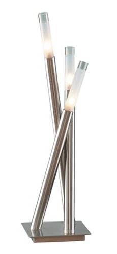 0681144108656 - LSH-ICICLE TBL ICICLE CONTEMPORARY CHROME TABLE LAMP