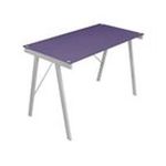 0681144451325 - EXPONENT PURPLE OFFICE DESK/ DRAFTING TABLE