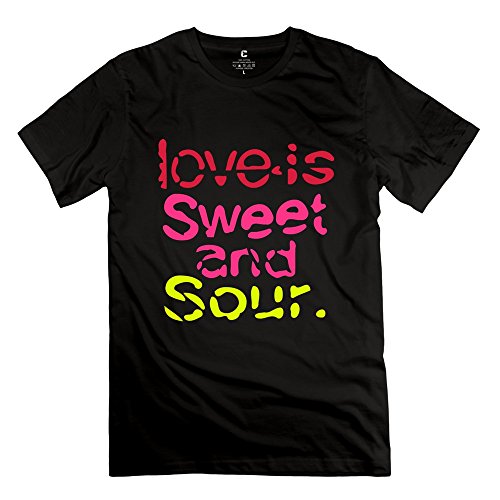 0681173619949 - ZZY NEW DESIGN LOVE SWEET SOUL TEE - MEN'S T-SHIRT BLACK SIZE XS