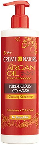 0681274301170 - CRÈME OF NATURE WITH ARGAN OIL FROM MOROCCO PURE-LICIOUS CO-WASH CLEANSING CONDTIONER