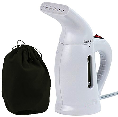 0681274888701 - SMART CARE GARMENT STEAMER WHITE 800W - HANDHELD & COMPACT W/ HEAT RESISTANCE BODY - ERGONOMIC DESIGN WITH ONE-TOUCH OPERATION - PERFECT FOR TRAVELING (TRAVEL POUCH INCLUDED)