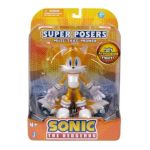 0681326650140 - SONIC THE HEDGEHOG SUPER POSER TAILS ACTION FIGURE 6 IN