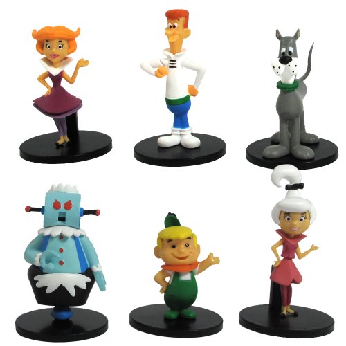 0681326710318 - HANNA BARBERA THE JETSONS COLLECTOR 2 ACTION FIGURE, 6-PACK