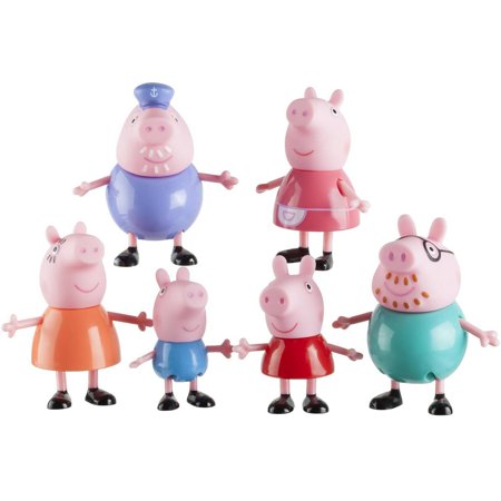 0681326926146 - PEPPA PIG AND FAMILY FIGURE GRANDPA GRANNY EXCLUSIVE SET OF 6
