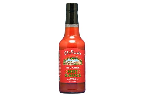 0681366100650 - EL PINTO RED CHILE HOT SAUCE 10 OUNCE PACK OF 1
