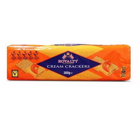 0681565530456 - ROYALTY CREAM CRACKERS 300G (PACK OF 3)