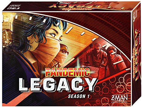 0681706711713 - PANDEMIC LEGACY RED BOARD GAME