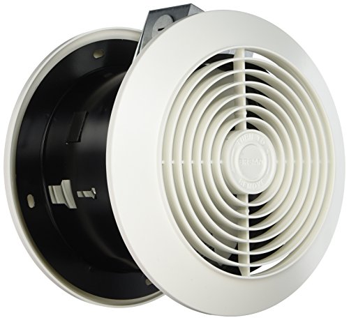 6818237132531 - BROAN 512 6-INCH ROOM-TO-ROOM UTILITY FAN, 8-INCH ROUND PLASTIC GRILLE