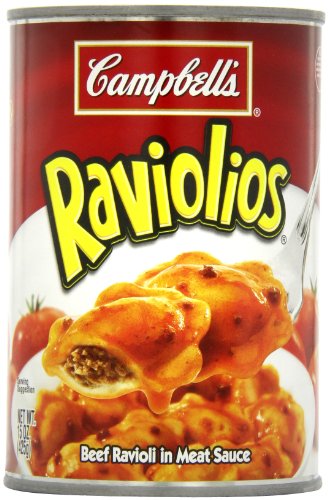 6818237177952 - CAMPBELL'S BEEF RAVIOLIOS, 15 OUNCE CANS (PACK OF 12)