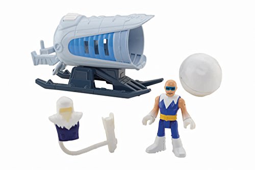 6818237215586 - FISHER-PRICE IMAGINEXT DC SUPER FRIENDS CAPTAIN COLD AND ICE CANNON ACTION FIGURE