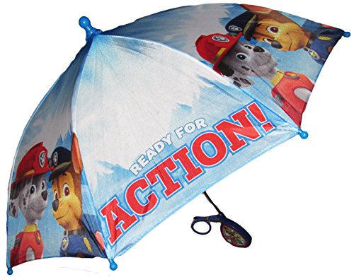 6819376495631 - PAW PATROL KIDS READY FOR ACTION CLAMSHELL HANDLE UMBRELLA