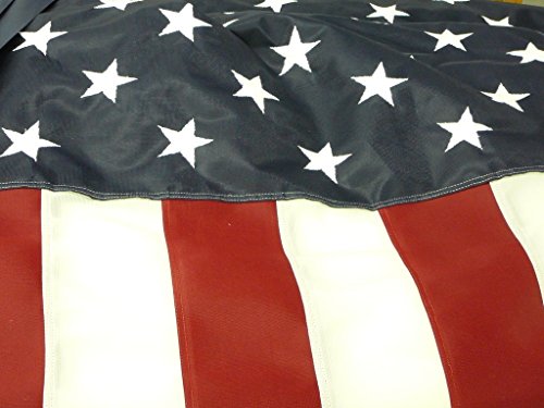 0682017317519 - US FLAG FACTORY 4'X6' US AMERICAN FLAG OUTDOOR HERCULES POLYESTER FLAG (EMBROIDERED STARS & SEWN STRIPES) - COMMERCIAL GRADE - MADE IN USA