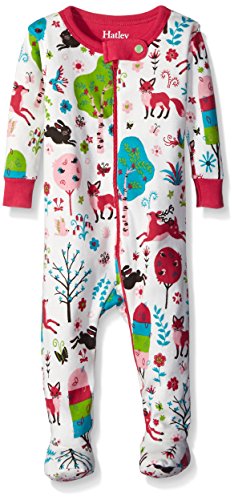 0682397012783 - HATLEY BABY MYSTICAL FOREST FOOTED COVERALL, CREAM, 12-18 MONTHS