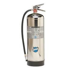0682500483509 - 2.5 GALLON WATER PRESSURE FIRE EXTINGUISHER WITH WALL BRACKET AND INSPECTION TAG