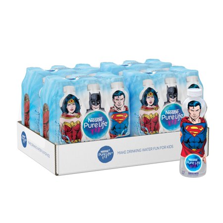 0068274347016 - NESTLE PURE LIFE JUSTICE LEAGUE COLLECTION PURIFIED BOTTLED WATER, 11.15 FL OZ. (PACK OF 24)