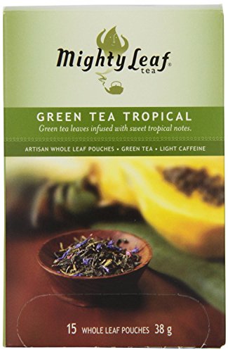 0682962328561 - MIGHTY LEAF TEA, TROPICAL GREEN --(PACK OF 6)