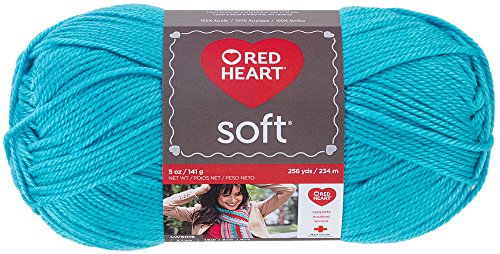 0683203215787 - RED HEART E728.2515 SOFT YARN, TURQUOISE