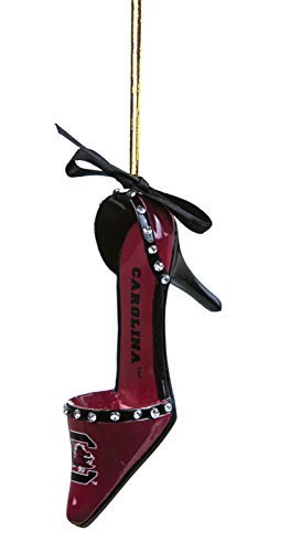 0683258853446 - NCAA LICENSED SOUTH CAROLINA GAMECOCKS TEAM SHOE ORNAMENT WITH RIBBON