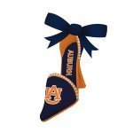 0683258853637 - NCAA LICENSED AUBURN TIGERS TEAM SHOE ORNAMENT WITH RIBBON