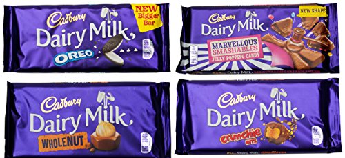 0683318543171 - 27OZ OF CADBURY (UK/IRELAND) CHOCOLATE - 4 DIFFERENT BARS PRESENTED IN A REUSABLE IKEA FOOD CONTAINER