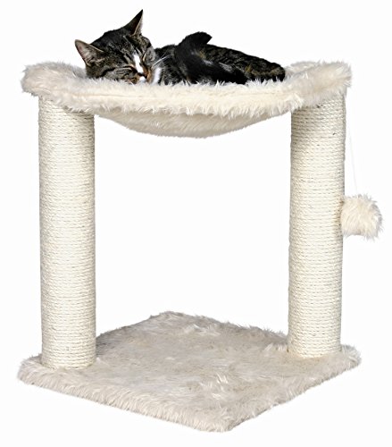 0683405166290 - BAZA CAT HAMMOCK IN CREAM COLOR - PREMIUM CAT TREE FOR LARGE CATS AND KITTENS, CAT FURNITURE BUNDLES WITH SCRATCHING POST, CAT TOYS AND CAT TREE HAMMOCK, CHEAP CAT TREES WITH 1 YEAR WARRANTY