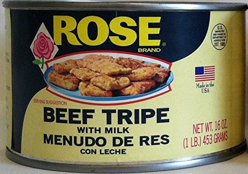 0683405291978 - ROSE BEEF TRIPE WITH MILK IN A 1 LB. CAN., 2 (ONE LB CANS)