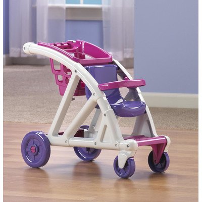 0683498547723 - AMERICAN PLASTIC TOYS SHOP WITH ME STROLLER