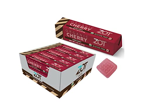 0683548006101 - CHERRY ORGANIC HARD CANDY (PACK OF 10)