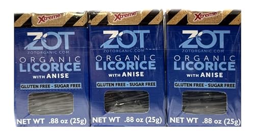 0683548031073 - ZOT ORGANIC LICORICE EXTRACT WITH ANISE, O.88 OUNCE, SET OF 3 ITEMS