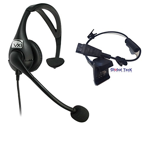 0683615893023 - VXI VR12 SERIES HEADSETS - WAREHOUSE HEADSET BUNDLE WITH HEADSET QUICK DISCONNECT ADAPTER CABLE - COMPATIBLE WITH ZEBRA TC8000 TERMINAL