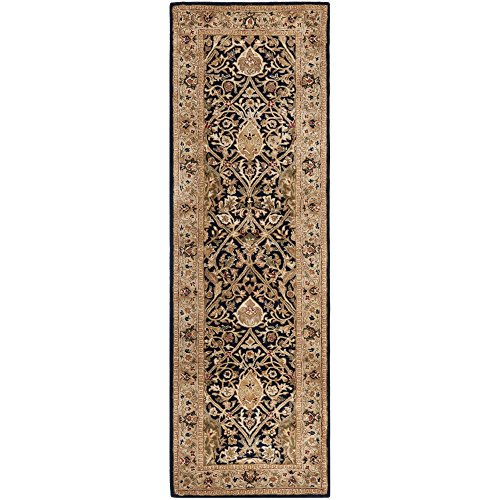 0683726134589 - SAFAVIEH PERSIAN LEGEND COLLECTION PL519C HANDMADE TRADITIONAL BLUE AND GOLD WOOL AREA RUG (2'3 X 4')