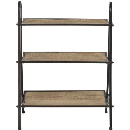 0683726517580 - SAFAVIEH AMERICAN HOME COLLECTION OSWALD NATURAL ETAGERE