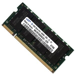 0683728142834 - SAMSUNG - MEMORY - 2 GB - SO DIMM 200-PIN - DDR2 - 667 MHZ / PC2-5300