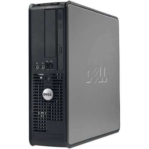 0683728214326 - POWERFUL DELL GX620 SMALL FORM FACTOR COMPUTER, INTEL 3.0GHZ LGA775 CPU HYPERTHREADING, 2GB HIGH PERFORMANCE DDR2 RAM MEMORY, SUPER FAST 160GB SATA 7200RPM HARD DRIVE, CDRW/DVD OPTICAL DRIVE, INTREGRATED SOUND/VIDEO, WIRELESS CAPABLE, WINDOWS 7 CAPABLE,