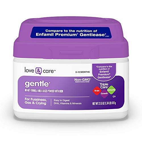 0683744963581 - LOVE & CARE GENTLE BABY FORMULA MILK-BASED POWDER WITH IRON, 21.5 OUNCE
