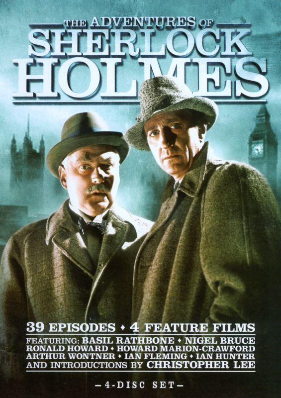 0683904525338 - THE ADVENTURES OF SHERLOCK HOLMES: 36 EPISODES + 4 FEATURE FILMS