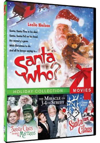 0683904527660 - SANTA WHO / SANTA CLAUS CONQUERS THE MARTIANS / THE MIRACLE ON 34TH STREET / K. GORDON MURRAY PRESENTS SANTA CLAUS: HOLIDAY COLLECTION (FOUR-PACK)