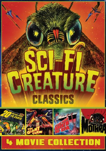 0683904532169 - SCI-FI CREATURE CLASSICS - 4-MOVIE SET - 20 MILLION MILES TO EARTH - THE GIANT CLAW - IT CAME FROM BENEATH THE SEA - MOTHRA