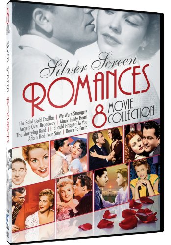 0683904532251 - SILVER SCREEN ROMANCES (THE SOLID GOLD CADILLAC / WE WERE STRANGERS / ANGELS OVER BROADWAY / MUSIC IN MY HEART / THE MARRYING KIND / IT SHOULD HAPPEN TO YOU / ADAM HAD FOUR SONS / DOWN TO EARTH)
