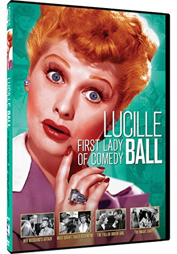 0683904536785 - FIRST LADY OF COMEDY: LUCILLE BALL FOUR PACK - HER HUSBAND'S AFFAIRS - MISS GRANT TAKES RICHMOND - THE FULLER BRUSH GIRL - THE MAGIC CARPET