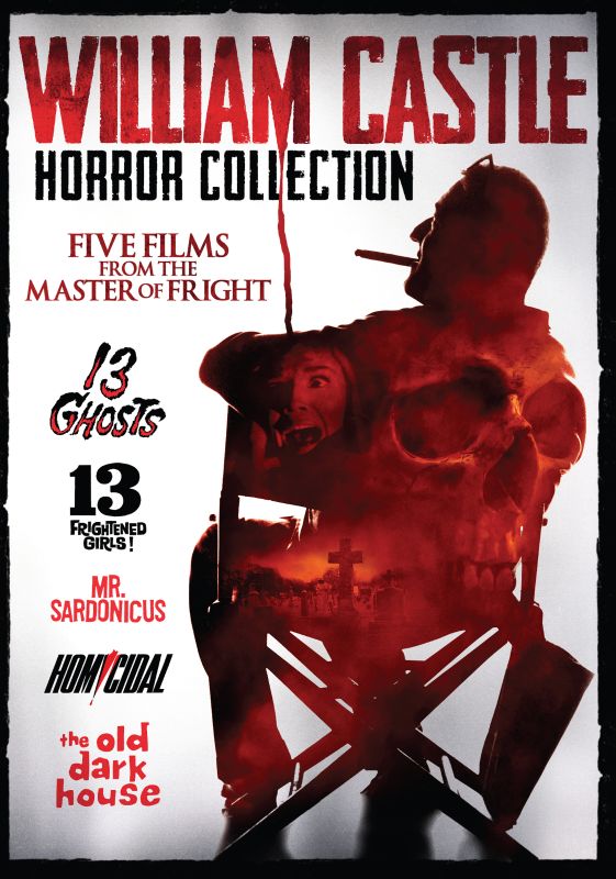 0683904540430 - WILLIAM CASTLE FILM COLLECTION - 5 MOVIE PACK: 13 GHOSTS, MR. SARDONICUS, HOMICIDAL, THE OLD DARK HOUSE, 13 FRIGHTENED GIRLS